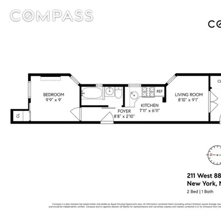 Image 8 - 211 W 88th St Apt 1B, New York, 10024 - Condo for sale