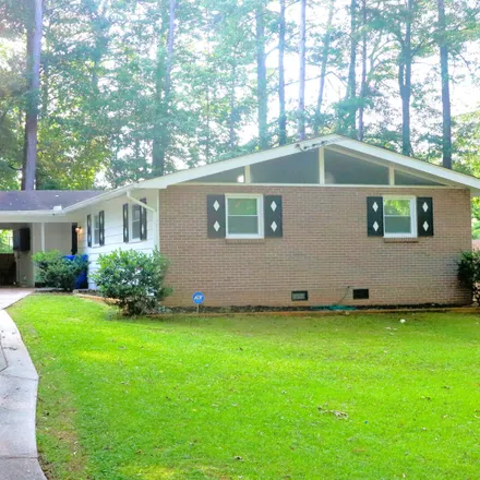 Rent this 3 bed house on 1839 Delphine Drive in Candler-McAfee, GA 30032