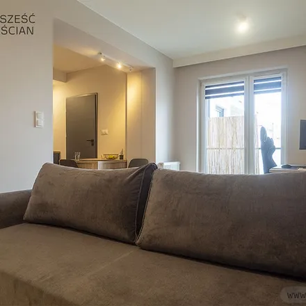 Rent this 1 bed apartment on Bełchatowska 8 in 60-162 Poznan, Poland