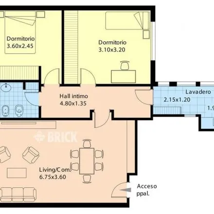 Buy this 2 bed apartment on Lascano 2864 in Villa del Parque, C1417 CUN Buenos Aires