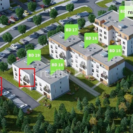 Rent this 1 bed apartment on K Zelené louce 90/10 in 301 00 Pilsen, Czechia