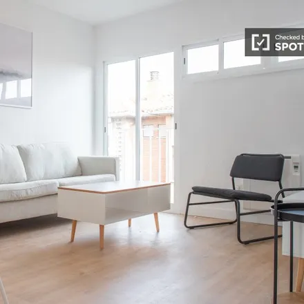 Rent this 3 bed room on Calle de Andévalo in 28053 Madrid, Spain