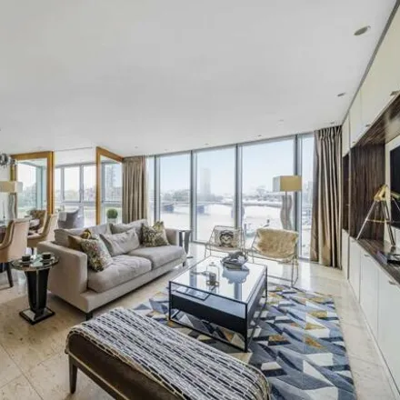 Buy this 3 bed apartment on Saint George Wharf Tower in 1 Nine Elms Lane, London