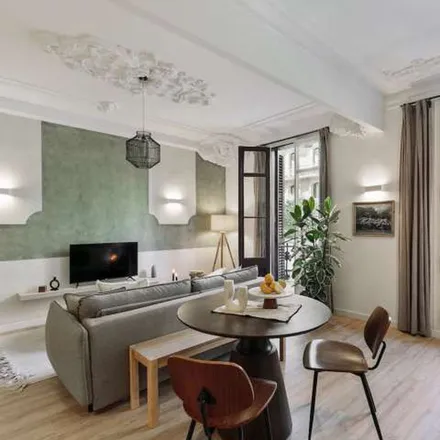 Rent this 1 bed apartment on Carrer del Comte d'Urgell in 84, 08011 Barcelona