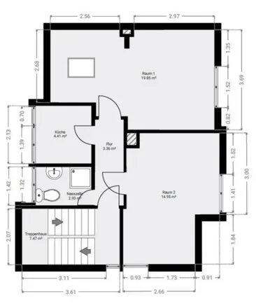 Rent this 1 bed apartment on Kurmainzer Straße 140 in 65936 Frankfurt, Germany