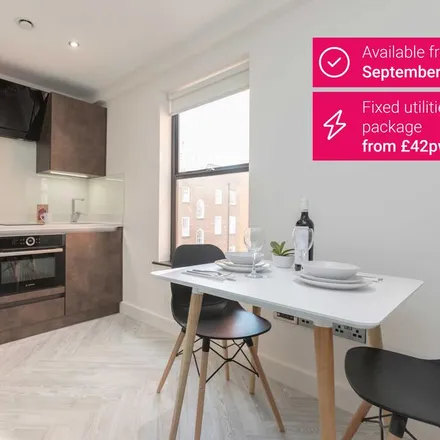 Rent this 1 bed apartment on 15 Byrom Street in Manchester, M3 4PF