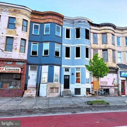 Buy this studio townhouse on 1216 West North Avenue in Baltimore, MD 21217