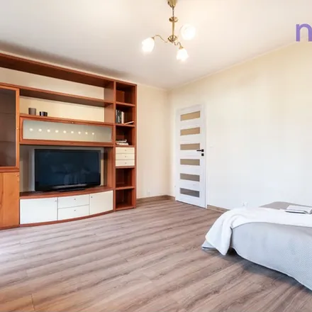 Rent this 1 bed apartment on Drukarska 5A in 30-348 Krakow, Poland