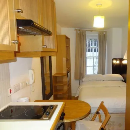 Rent this studio apartment on Tiger House in Burton Street, London