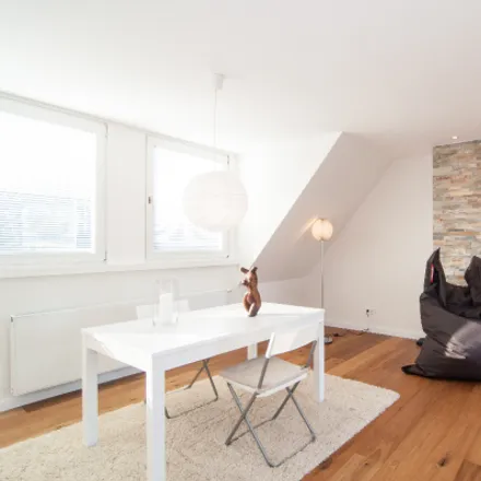 Rent this 4 bed apartment on Wilhelm-Tell-Straße 1a in 40219 Dusseldorf, Germany