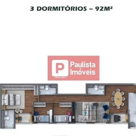 Buy this 3 bed apartment on Rua José Homero Roxo in Vila Arriete, São Paulo - SP