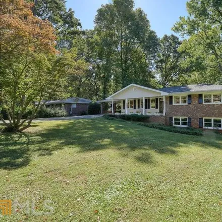 Buy this 3 bed house on 1870 Poinsetta Drive in Cobb County, GA 30062