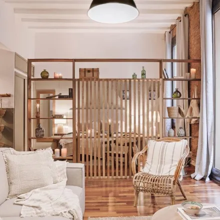 Rent this studio apartment on Pla de Palau in 08001 Barcelona, Spain