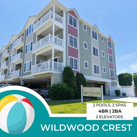 Buy this 4 bed condo on 5501 Atlantic Avenue in Wildwood Crest, Cape May County