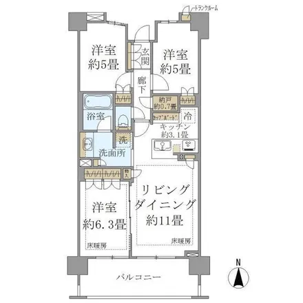 Image 2 - unnamed road, Oyamacho, Itabashi, 173-0023, Japan - Apartment for rent