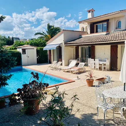 Rent this 5 bed house on Chemin de la Peyregoue in 06160 Antibes, France