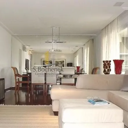 Rent this 4 bed apartment on Rua Coronel Artur de Paula Ferreira in Indianópolis, São Paulo - SP