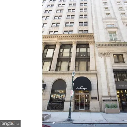 Rent this 1 bed apartment on The Exchange Apartments in 1411 Walnut Street, Philadelphia