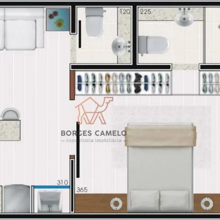 Rent this 1 bed apartment on BH Tênis in Rua Desembargador Amílcar de Castro, Buritis