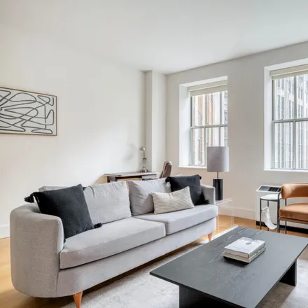 Rent this 1 bed apartment on 44 Pine Street in New York, NY 10005