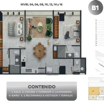 Buy this 2 bed apartment on Avenida México 2920 in Vallarta Norte, 44670 Guadalajara