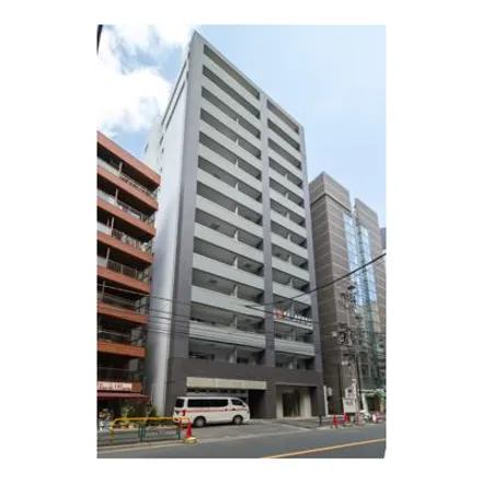Rent this studio apartment on 恵比寿幸和ビル in 20 Ebisu-dori Street, Ebisu 4-chome