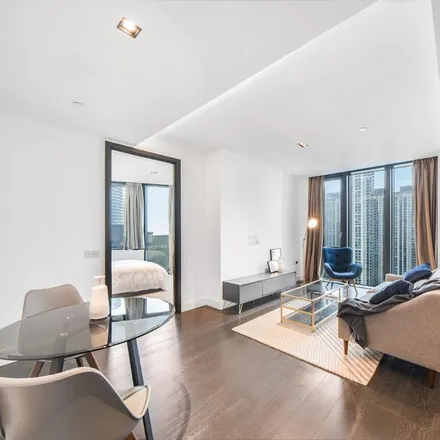 Rent this 1 bed apartment on Amory Tower in 199-207 Marsh Wall, Canary Wharf