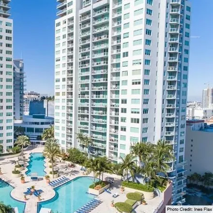 Rent this 1 bed condo on 7-Eleven in 1 West Flagler Street, Miami