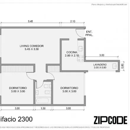 Buy this 2 bed apartment on José Bonifacio 2342 in Flores, 1406 Buenos Aires