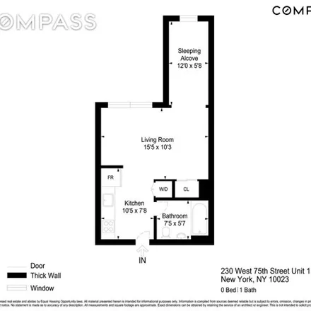 Image 9 - 230 West 75th Street, New York, NY 10023, USA - Townhouse for rent