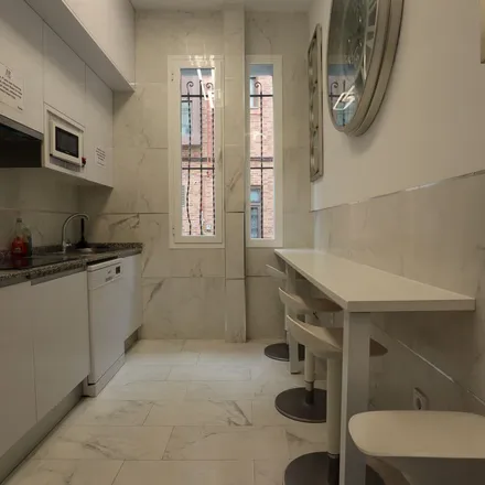 Rent this 1 bed apartment on Calle de Gijón in 28011 Madrid, Spain