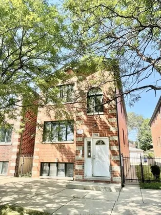 Rent this 3 bed apartment on 2714 W 37th Pl Apt 3 in Chicago, Illinois