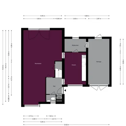 Rent this 3 bed apartment on Willem van de Wakkerstraat 4 in 5671 DJ Nuenen, Netherlands