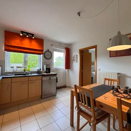 Rent this 3 bed apartment on Rue des Bellaires 8 in 5380 Cortil-Wodon, Belgium