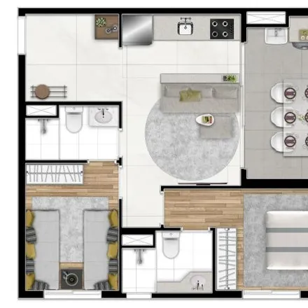 Buy this 2 bed apartment on Rua do Bosque 952 in Campos Elísios, São Paulo - SP