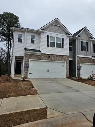 Rent this 3 bed townhouse on 130 Hampton Street in McDonough, GA 30253