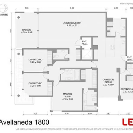 Buy this 3 bed apartment on Avenida Avellaneda 1835 in Flores, C1406 BOS Buenos Aires