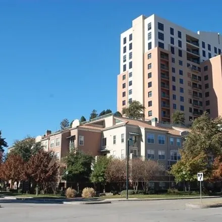 Rent this 2 bed condo on Grand Treviso Condominiums in 330 East Las Colinas Boulevard, Irving