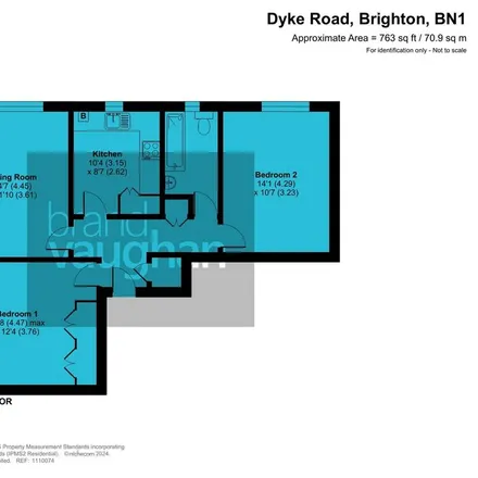 Image 8 - Brighton, Hove and Sussex Sixth Form College, 205 Dyke Road, Brighton, BN3 6EG, United Kingdom - Apartment for rent