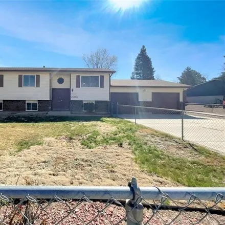 Buy this 4 bed house on 7023 Metropolitan Street in Fountain, CO 80911