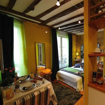 Rent this 1 bed apartment on Rue Froissart in 75003 Paris, France