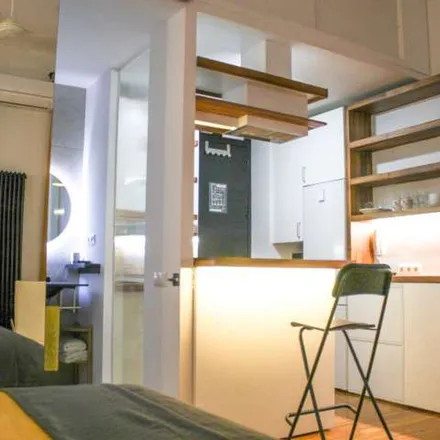 Rent this 1 bed apartment on Calle de Cervantes in 13, 28014 Madrid