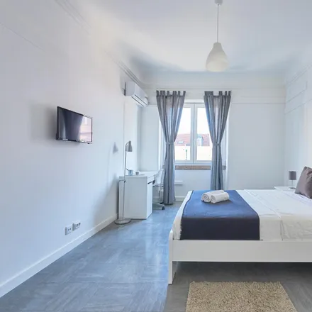 Rent this 7 bed room on Rua do Conde de Redondo 97 in 1150-213 Lisbon, Portugal