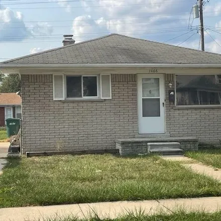 Rent this 3 bed house on 1466 Chandler Avenue in Lincoln Park, MI 48146