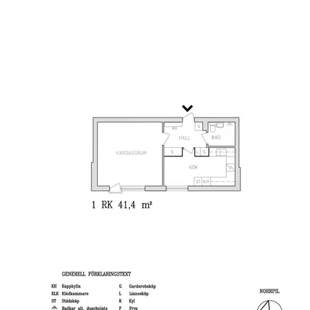 Rent this 1 bed apartment on Rågångsvägen 20 in 802 62 Gävle, Sweden
