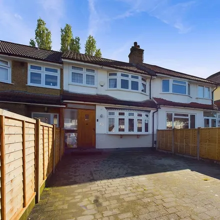 Rent this 3 bed townhouse on Whitehouse Avenue in Borehamwood, WD6 1ES