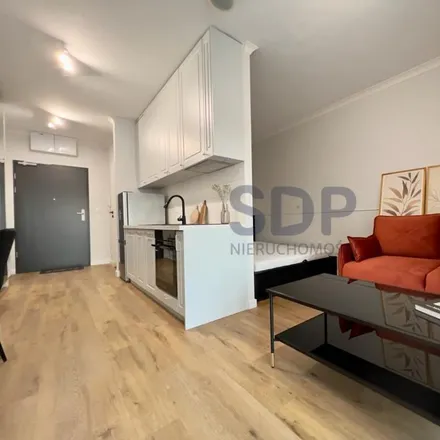 Rent this 1 bed apartment on B in Jaworska 11, 53-612 Wrocław