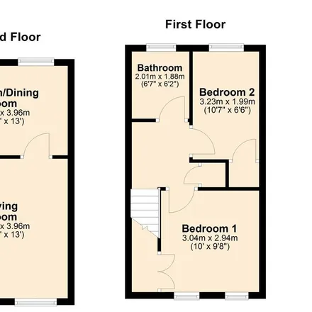 Image 9 - Augustus Way, Chatteris, PE16 6DR, United Kingdom - Townhouse for rent