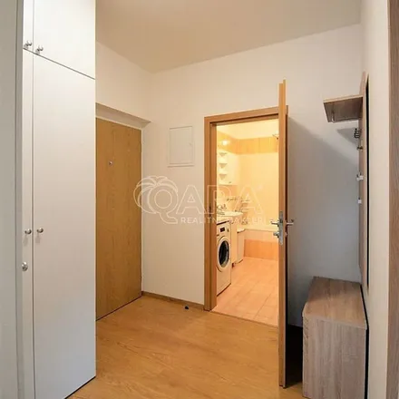 Rent this 1 bed apartment on Václava Trojana 1539/11 in 104 00 Prague, Czechia
