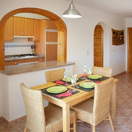 Rent this 2 bed apartment on el Poble Nou de Benitatxell / Benitachell in Valencian Community, Spain